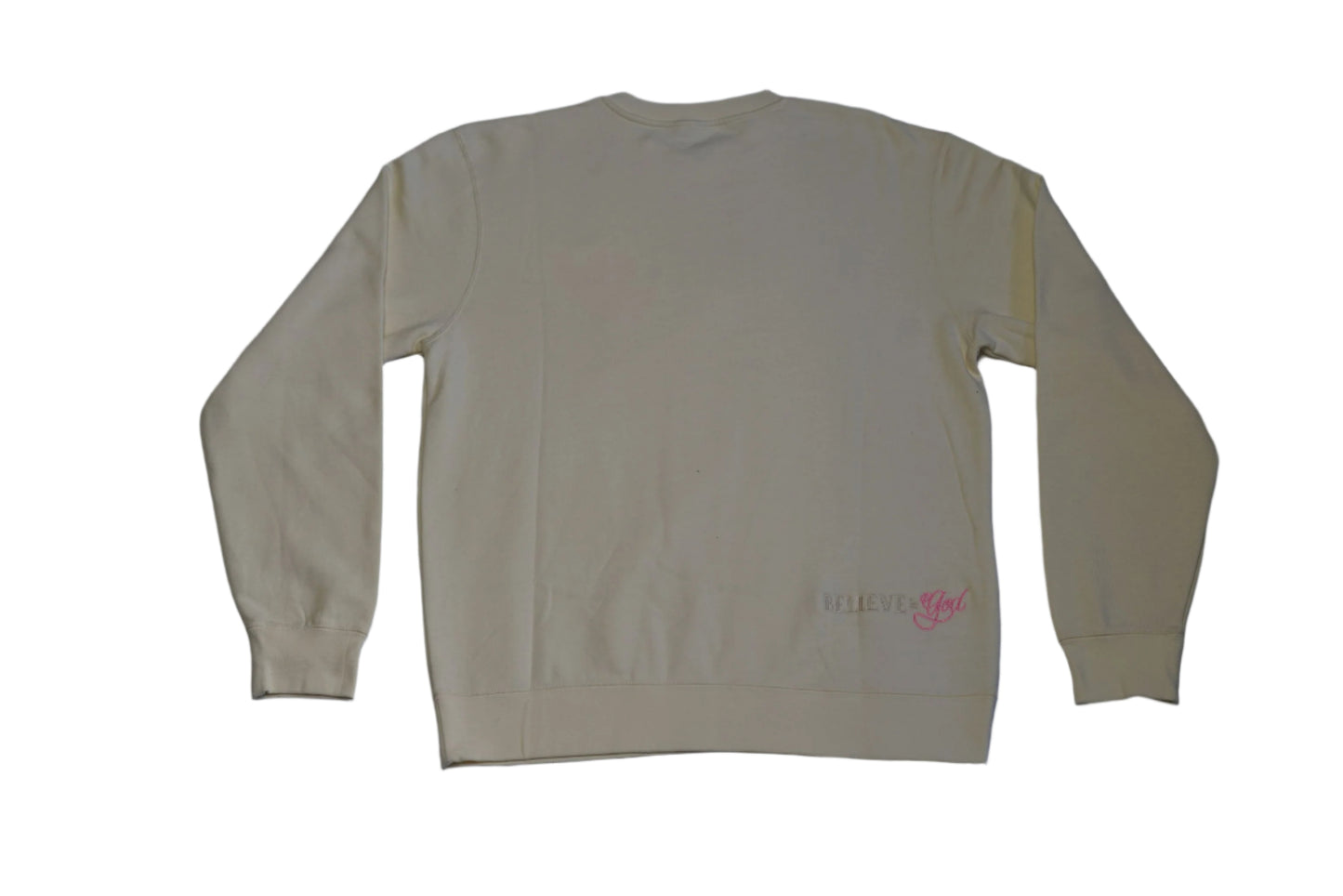 Bone & Pink Crewnecks