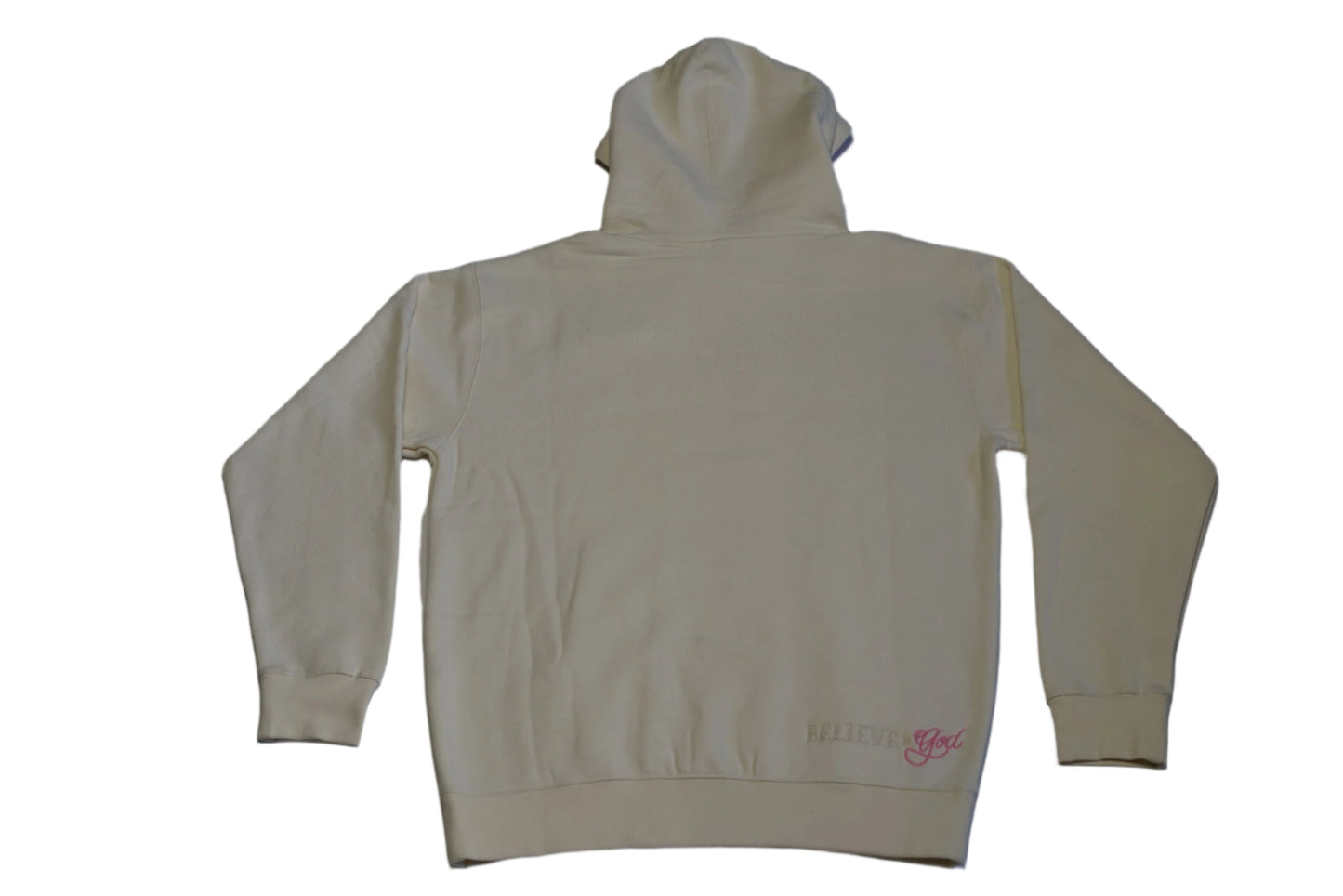 Bone & Pink Hoodie