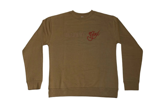 Brown Crewnecks